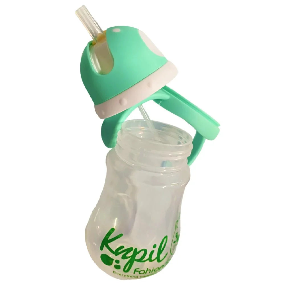 Green Baby Feeding Bottle