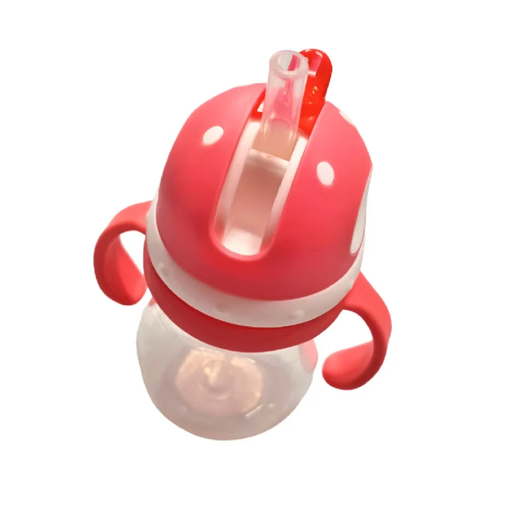 Red & Blue Baby Feeding Bottle – 350ml