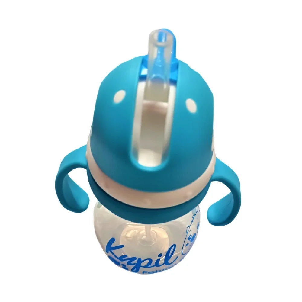 Red & Blue Baby Feeding Bottle – 350ml