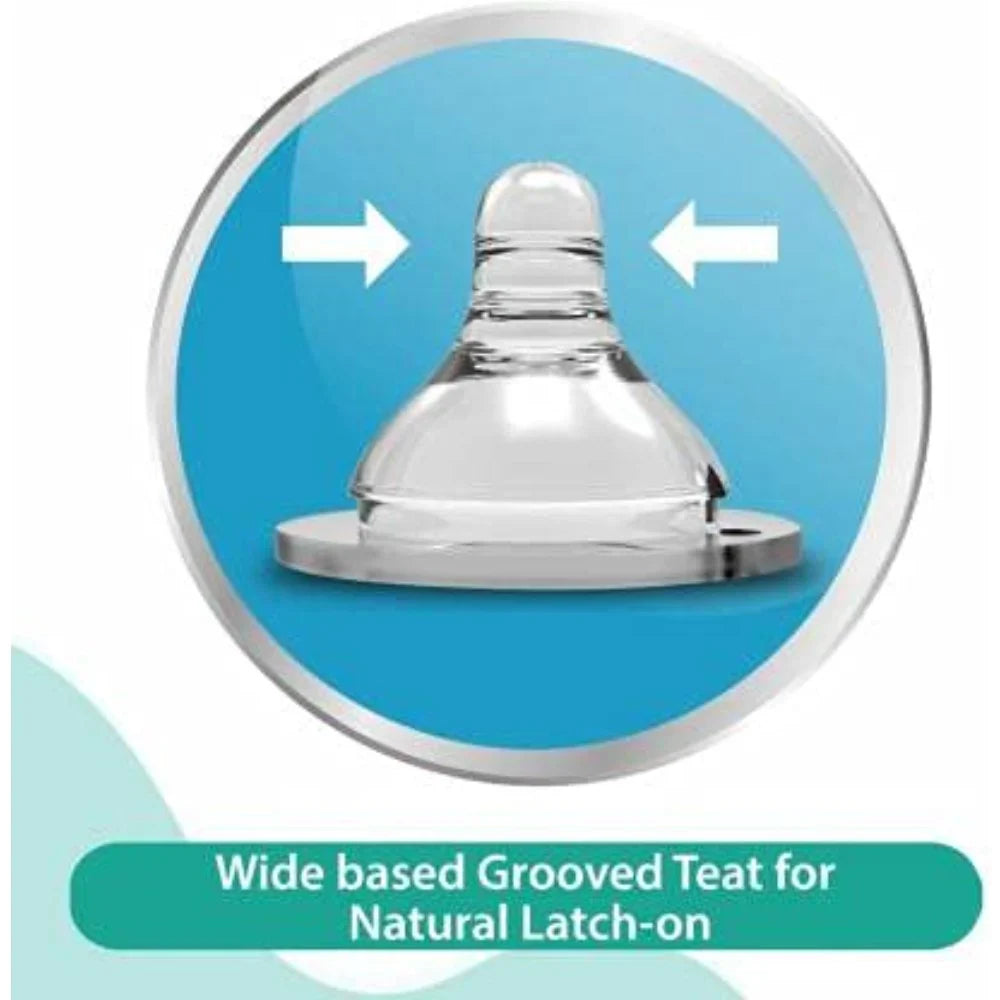 200ml Pink Metal Baby Feeding Bottle
