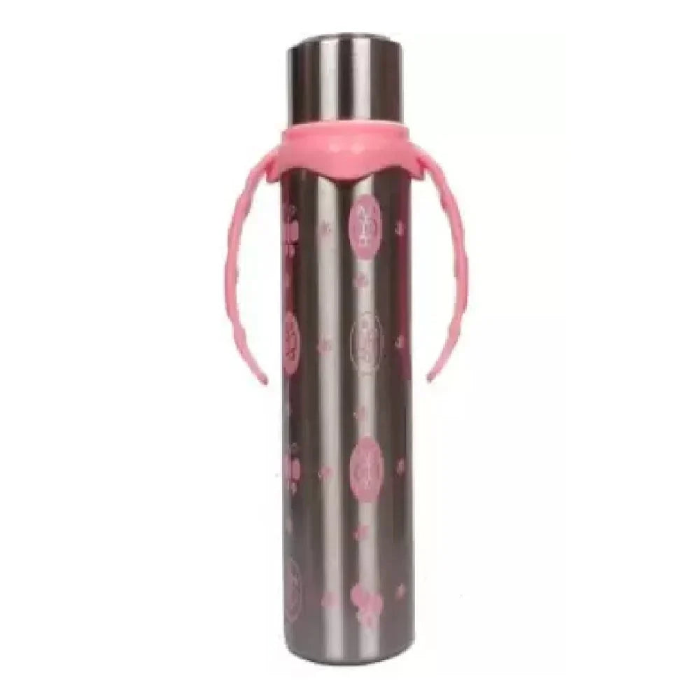 200ml Pink Metal Baby Feeding Bottle