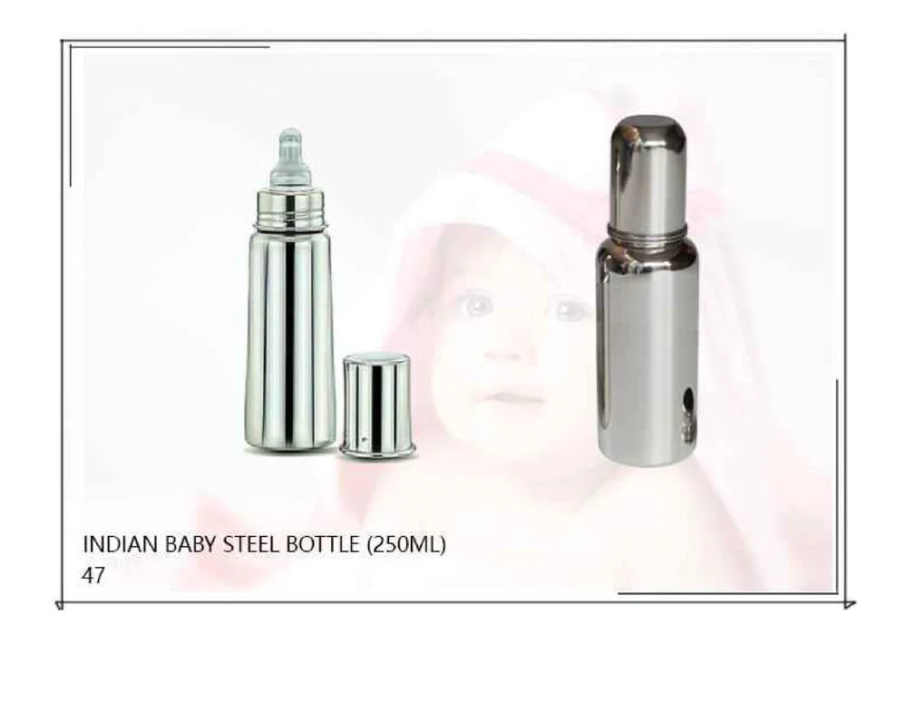 240ml Pink Plastic Baby Feeding Bottle